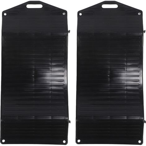 2 jeux de rampes de levage robustes, antidérapantes, capacité de charge élevée pour voiture, camion, SUV, caravane, camping-car, dimensions 44,4x19,5x3,5 cm (1/5)