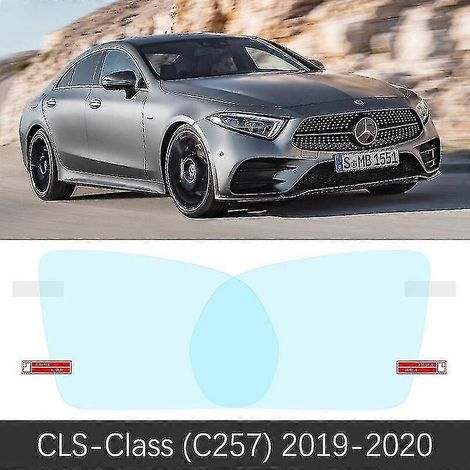 Film de protection pour rétroviseur intérieur Mercedes-Benz Classe CLS W218 C257 (2012-2020) - Accessoires autocollants anti-buée et imperméables - CLS Classe C257 (2019-2020) (1/5)