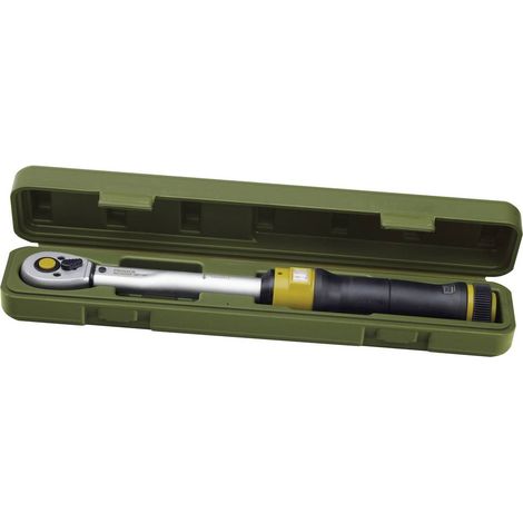 Proxxon – Clé dynamométrique 12-60 Nm 3/8" – Précision +/- 3% – Signal sonore à couple atteint – 370 mm – 23350