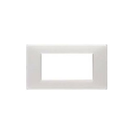 Vimar Plana Abdeckrahmen 4 Module Farbe Schnee 14654.41