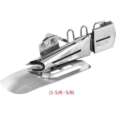 Machine à coudre accessoire ourleur ruban plieur (1-5/8"--5/8") (1/3)
