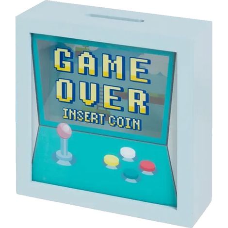 Tirelire Game Over bleue (1/3)