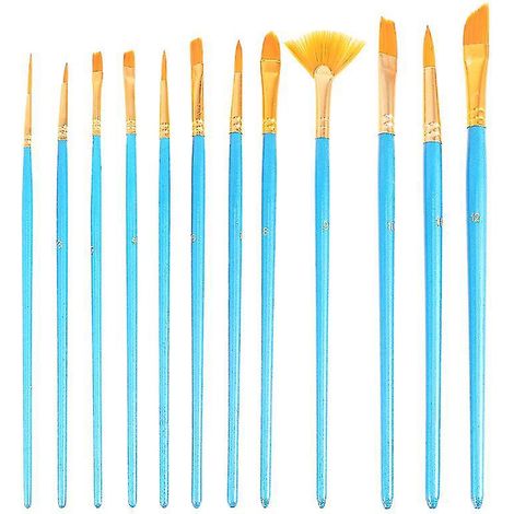 12 pinceaux professionnels (1/3)