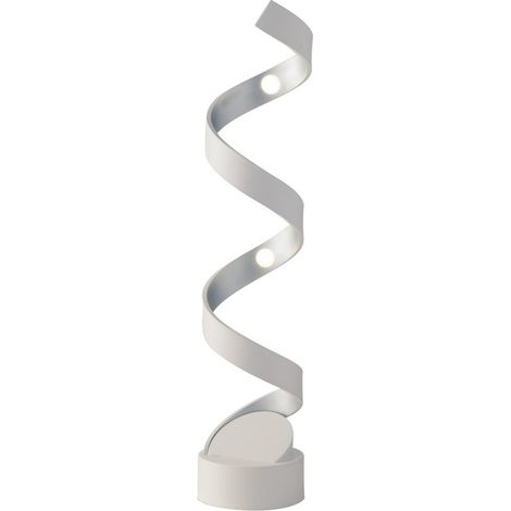 Lampe LED intégré Helix blanc ampoules 66cm
