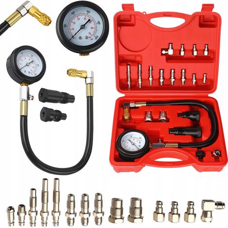 Testeur de pression de compression diesel 0-70 BAR Kraft&Dele (1/5)
