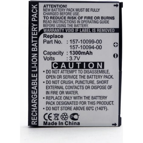NX - Batterie téléphone, smartphone, GSM 3.7V 1300mAh - 157-10094-00157-10099-00 (1/4)