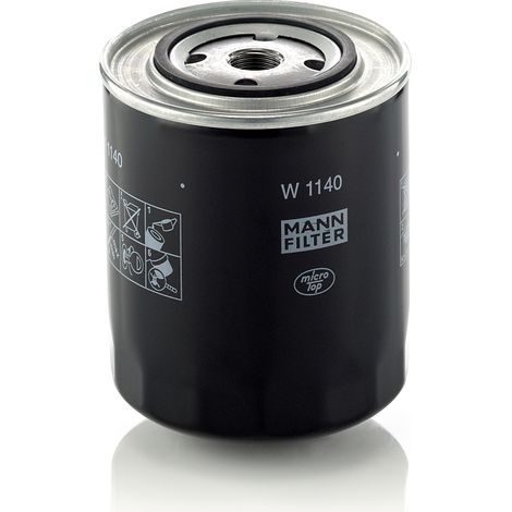 Filtro olio motore 62 mm Mann Filter 5001124