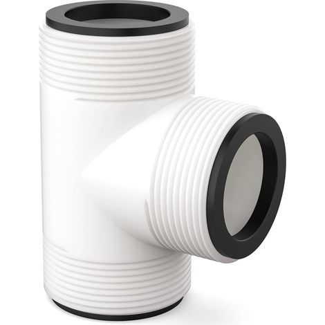 1 Conector en T para manguera de piscina Intex Coleman de 3,8 cm (1,5"), accesorio para bomba de piscina, diseño a prueba de fugas, pieza de repuesto (1/5)