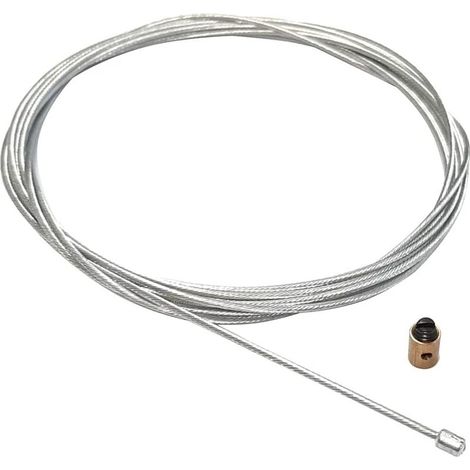 Câble accélérateur gaz 2,5m 3x3mm 1,2mm – Serre-câble compatible carburateur Dell'Orto – Réponse rapide moteur