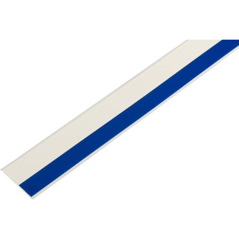 Schellenberg 66411 Profili in PVC autoadesivi per pareti 50 x 1,5 mm, 50 m, Bianco, impiallacciatura di Giunti e transizioni a finestre, armadi o Porte (1/5)
