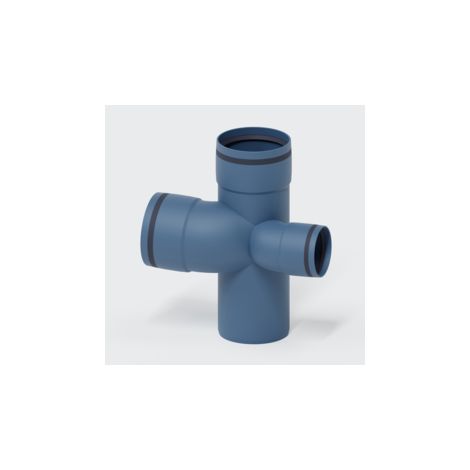 PoloPlast POLO KAL XS Branche de raccordement combiné DN 110/110/75, 87,5 degrés