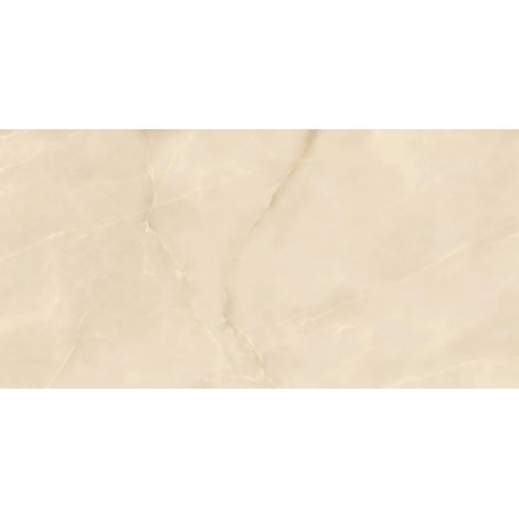 Carrelage effet Onyx Beige Albâtre 120x60x0,9 cm Brillant Nerolio - Sol et mur intérieur (vendu par carton de 1,44 m²) - RO'MA CARRELAGE (1/5)