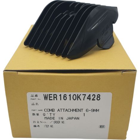 Panasonic Pettine B 6 9 mm rasoio ER1510 ER154 ER1512 ER160 ER1610 ER1611 ER151