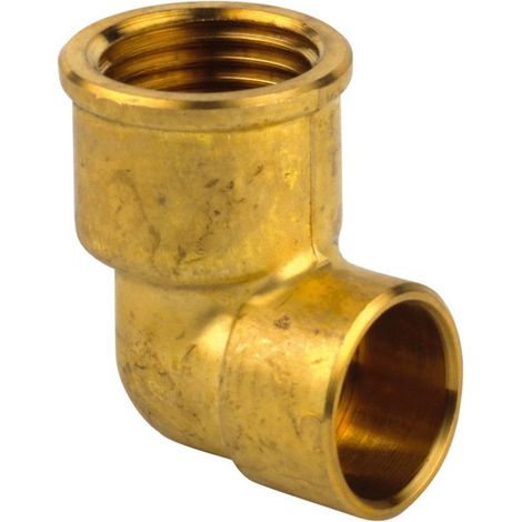 Coude à souder 90° 90GCU femelle à souder Ø14 - femelle à visser 1/2" - THERMADOR 90GC1415