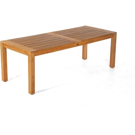 Sonnenpartner Milton Keynes Gartentisch Holztisch Esstisch 220/90x76 cm Teakholz