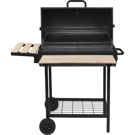 barbacoa de carbón 76x33,5cm con carro - SMOKER ONE XL - Robby -