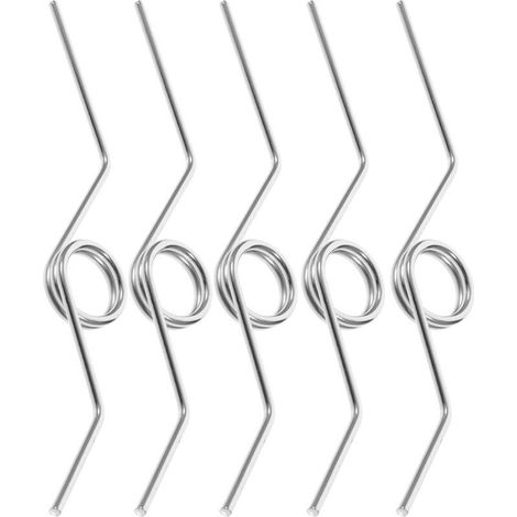 Set di 5 molle di ricambio spesse in acciaio inossidabile per cesoie da giardino manuali, molle di taglio flessibili e resistenti, accessori per cesoie da potatura da giardino. (1/5)