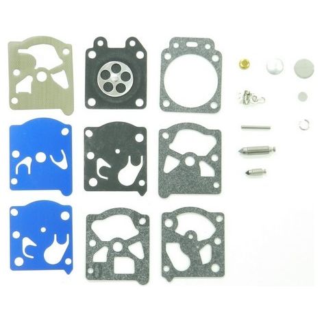 Kit membranes carburateur pour tronçonneuse Oleo Mac 941 CX – Compatible série WT – Pièce détachée d'origine – Walbro (1/3)
