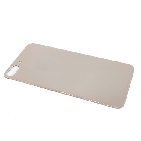 COVER POSTERIORE per Apple iPhone 8 Plus A1897 A1898 con foro grande, colore oro