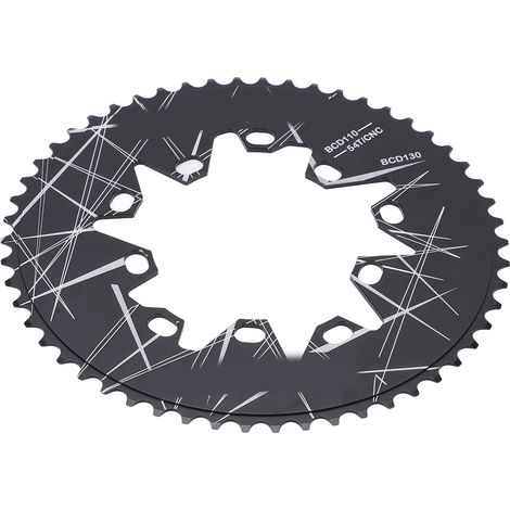 Plateau ovale LP Litepro 110/130 mm BCD 54 dents, format étroit/large, pour vélo de route pliant 7/8/9/10 vitesses (1/5)