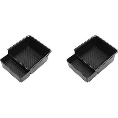 Deux boîtes de rangement pour accoudoir central de voiture MG4 EV Mulan 2023, accessoires pour plateau organisateur de console centrale