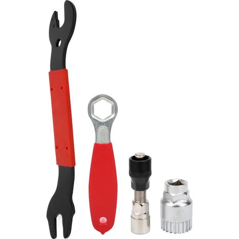 Clé à Chaîne de Vélo et Outil de Réparation pour Crank et Pédalier - Kit d'Entretien (1/5)