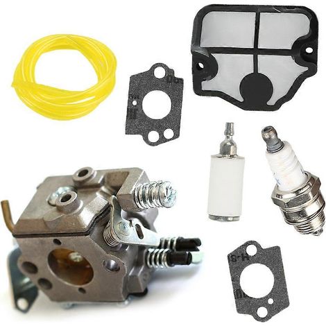 Carburateur pour tronçonneuse Husqvarna 36 41 136 137 141 142 - Kit de remplacement pour outil électrique (1/5)