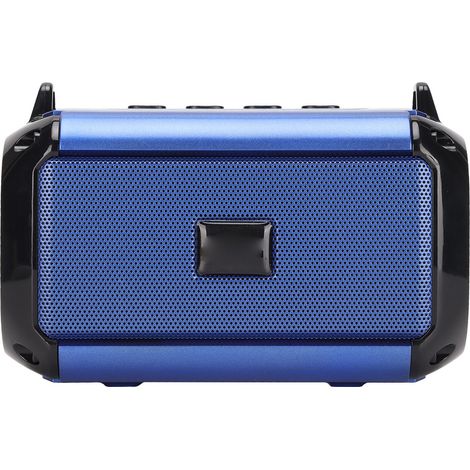 360°-Stereo-Funklautsprecher mit Geräuschunterdrückung, tragbarem Bluetooth-Modul und Ladekabel, blau. (1/5)