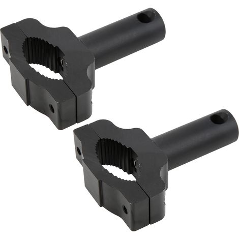Supports de Montage pour Barre LED, Étriers Universels en Aluminium CNC, Fixation Moto, Quad, Tricycle - Lot de 2 (1/5)
