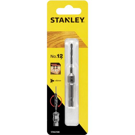 Broca piloto nº12 de 3mm y avellanador de 12mm  STY-STA62508-XJ