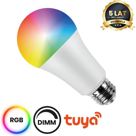 Lampadina LED RGBW 8W E27 smart dimmer Eko-Light EKSM6659 (1/5)
