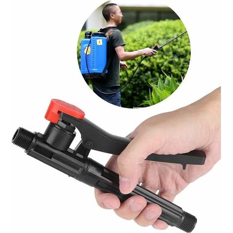 Trigger-Sprühergriff, Spritzpistolengriff für Lanzensprüher, Gartenschlauchsprüher-Montagezubehör für die Gartenunkrautbewässerung,