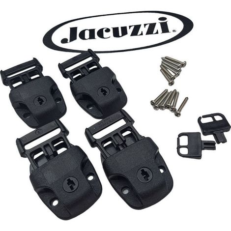 Ricambio kit clip chiusura copertura termica Jacuzzi 227505120