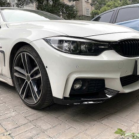Protection de spoiler de pare-chocs avant pour BMW Série 4 F32 F33 F36 (2014-2020). (1/5)