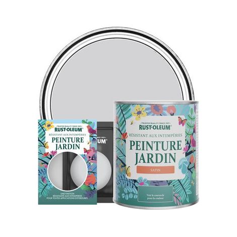 Peinture Jardin, Finition Satinée - Ombre Lilas (1/3)