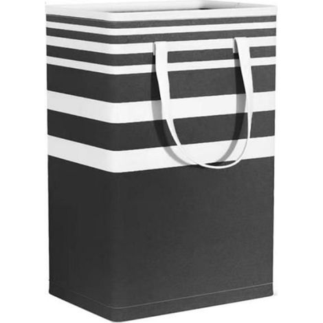Panier À Linge - 75 L - 40x30x60 cm - Pliable Avec Poignées Allongées - Imperméable - Pour Vêtements Et Jouets - 1 Pièce