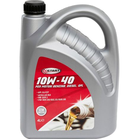 Olio SintDrive 4L 10W40 lubrificante semisintetico per motori diesel e gpl (1/4)