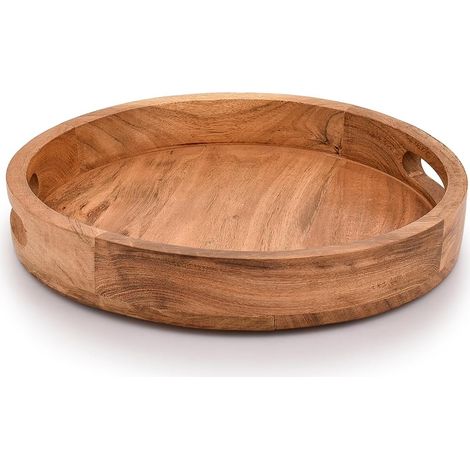 Ensemble de plateaux de service en plastique JeiibrZui - 24,5 x 17,5 cm - 5 pièces - Design scandinave coloré - Plateau de service rectangulaire pour cuisine, café et restaurant (1/4)