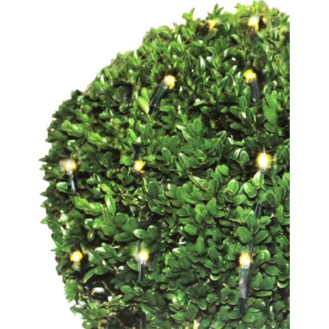 Lichternetz 144 LEDs warmweiß Lichterkette Buxbaumbeleuchtung Kugelform Dekolicht (1/5)