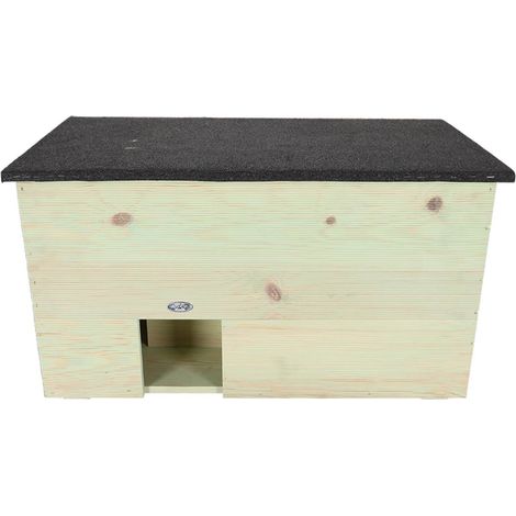 Esschert Design Igelhaus XL 78,5 x 38,5 cm - 100 % FSC® Holz & Bitumen (1/5)