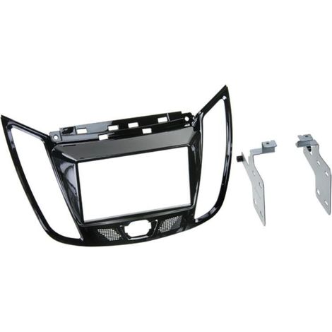 Kit Support Autoradio compatible avec Ford C max KUGA Escape Noir Brillant