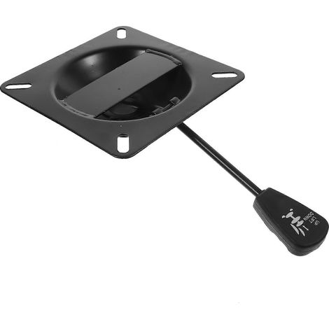Plaque pivotante de rechange pour tabouret, mécanisme pivotant pour chaise, base pivotante pour meubles de chaise (1/5)