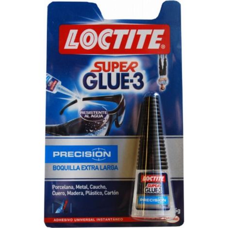 FPLUS super glue 3 10 grs. , La fórmula líquida de Loctite Super Glue-3 es versátil, rápida y fuerte. Además, tiene una gran gama de aplicadores para cualquier tipo de pegado. Las