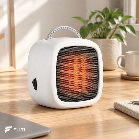 FLITI Fast 2s Office Space Heater, Intelligent Constant Temperature, Quiet Operation, Low Consumption, White (1/5)
