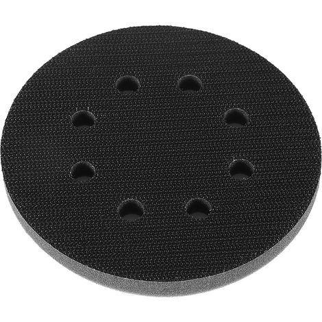 Coussinet d'interface en éponge souple de 125 mm de diamètre pour tampons de ponçage (8 trous) (1/5)