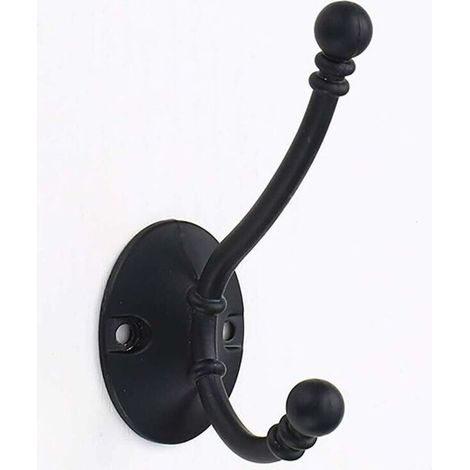 Set di 8 appendiabiti vintage da parete, ganci in metallo per cappelli, appendiabiti retrò per bagno e cucina - LIAIKI (1/5)