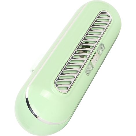 Désodorisant électrique pour réfrigérateur vert 1200 mAh rechargeable USB portable antigel, éliminateur d'odeurs pour placard, armoire à chaussures, voiture (1/5)