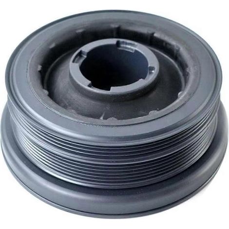 Poulie de vilebrequin 11238511371 pour BMW Série 3 E46 E90 Coupé, noire (1/5)
