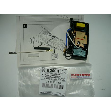 Repuesto original BOSCH 1607233291 Regulador de velocidad