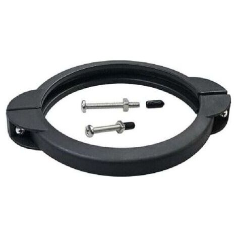 Collier de serrage de piscine de rechange 80110-2 avec vis, compatible avec les pompes à filtre à sable Intex de 12 et 14 pouces (débit : 2 100 et 2 800 gal/h) pour piscines hors sol (1/4)